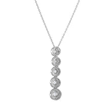 Load image into Gallery viewer, Tresorra 18K White Gold Diamond Necklace
