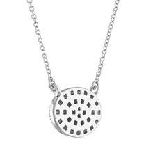 Load image into Gallery viewer, Tresorra 18K White Gold Oval Cluster Diamond Necklace
